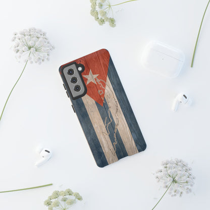 Phone Case Cuban Flag iPhone Case Protective Tough Cover Flag of Cuba Samsung Galaxy Cuban Pride Huawei P40 Lite Hard Plastic Back