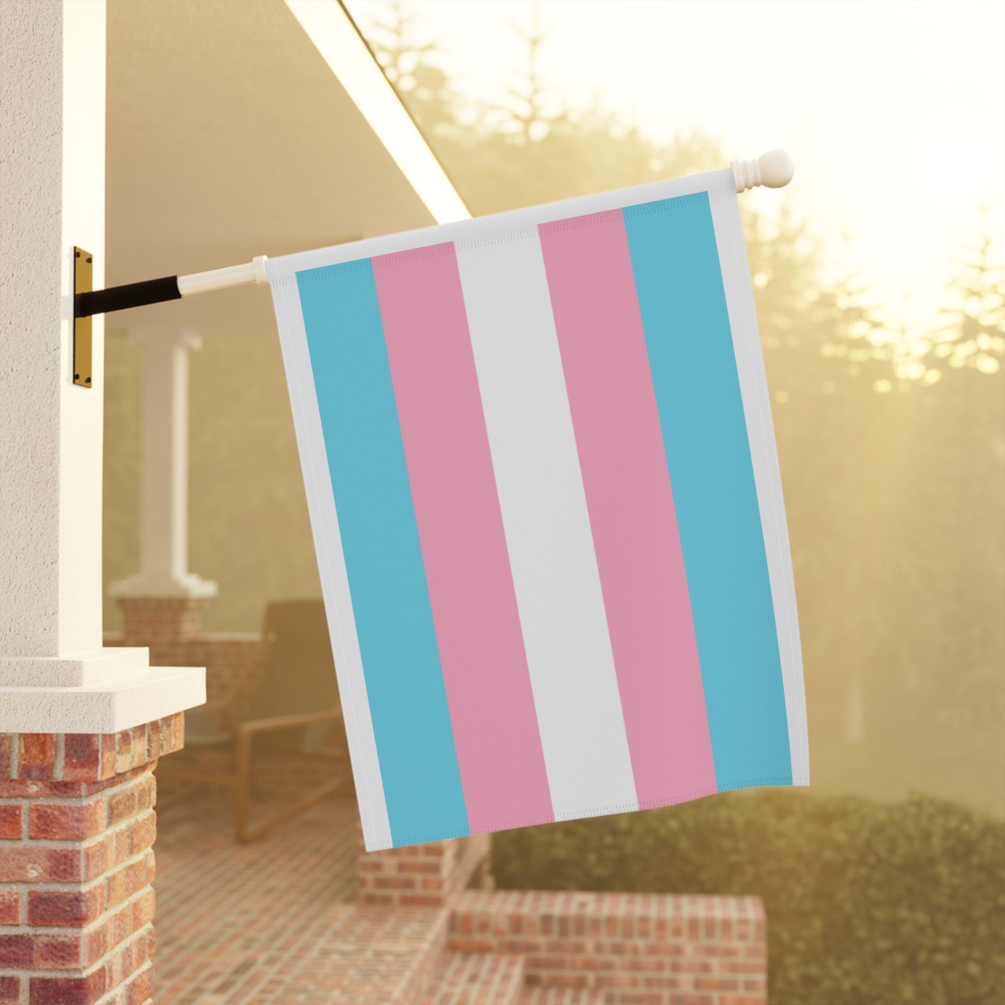 Transgender Pride Garden Flag LGBTQ Home Decor Gay Pride Trans Gift For Gay Pride Home Accent Accessory Gift for Trans
