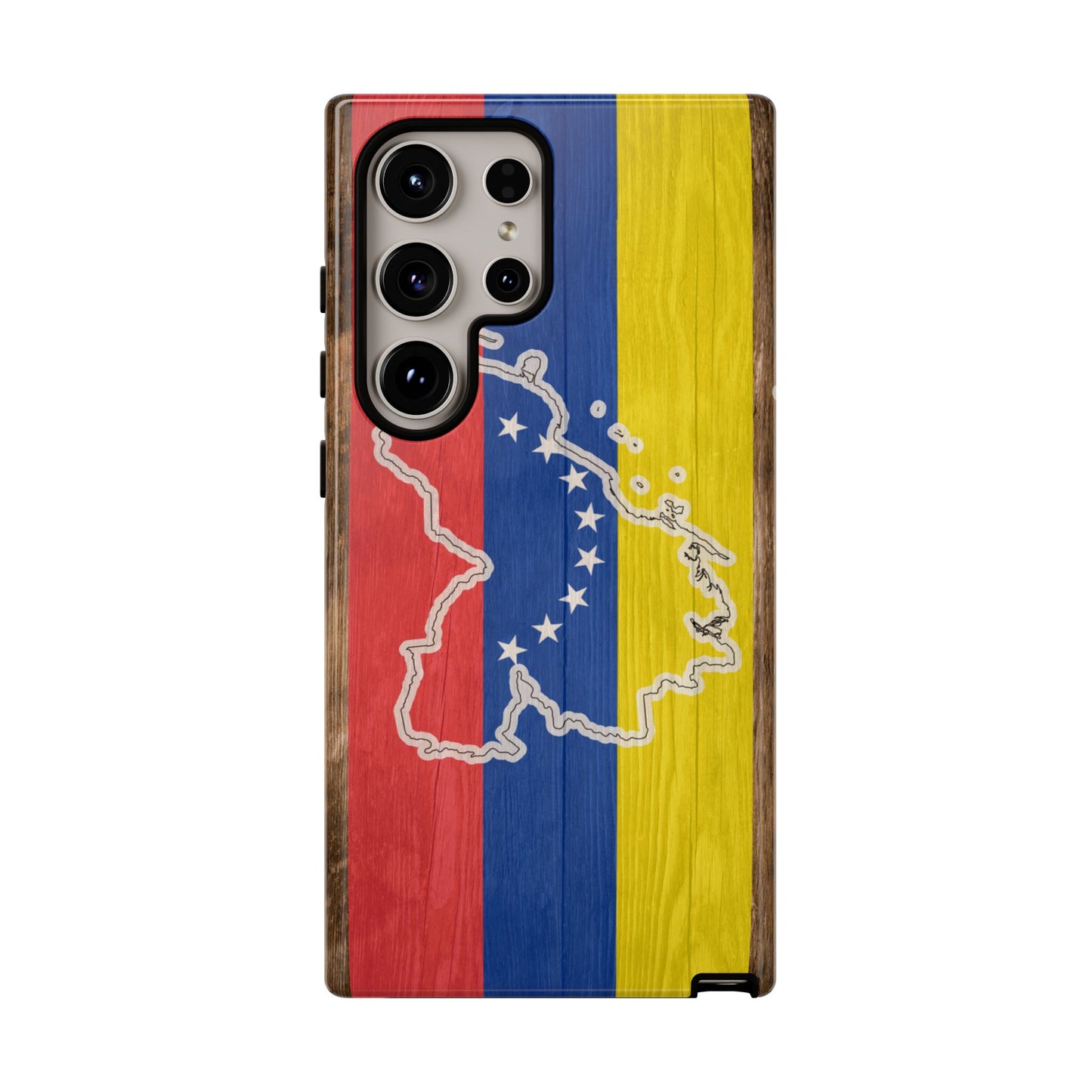 Venezuela Flag Phone Map Case Protective Tough Cover Flag of Venezuela Samsung Venezuelan Pride Hard Plastic Back Venezuela Map Cover