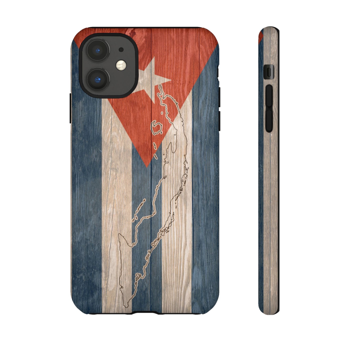 Phone Case Cuban Flag iPhone Case Protective Tough Cover Flag of Cuba Samsung Galaxy Cuban Pride Huawei P40 Lite Hard Plastic Back