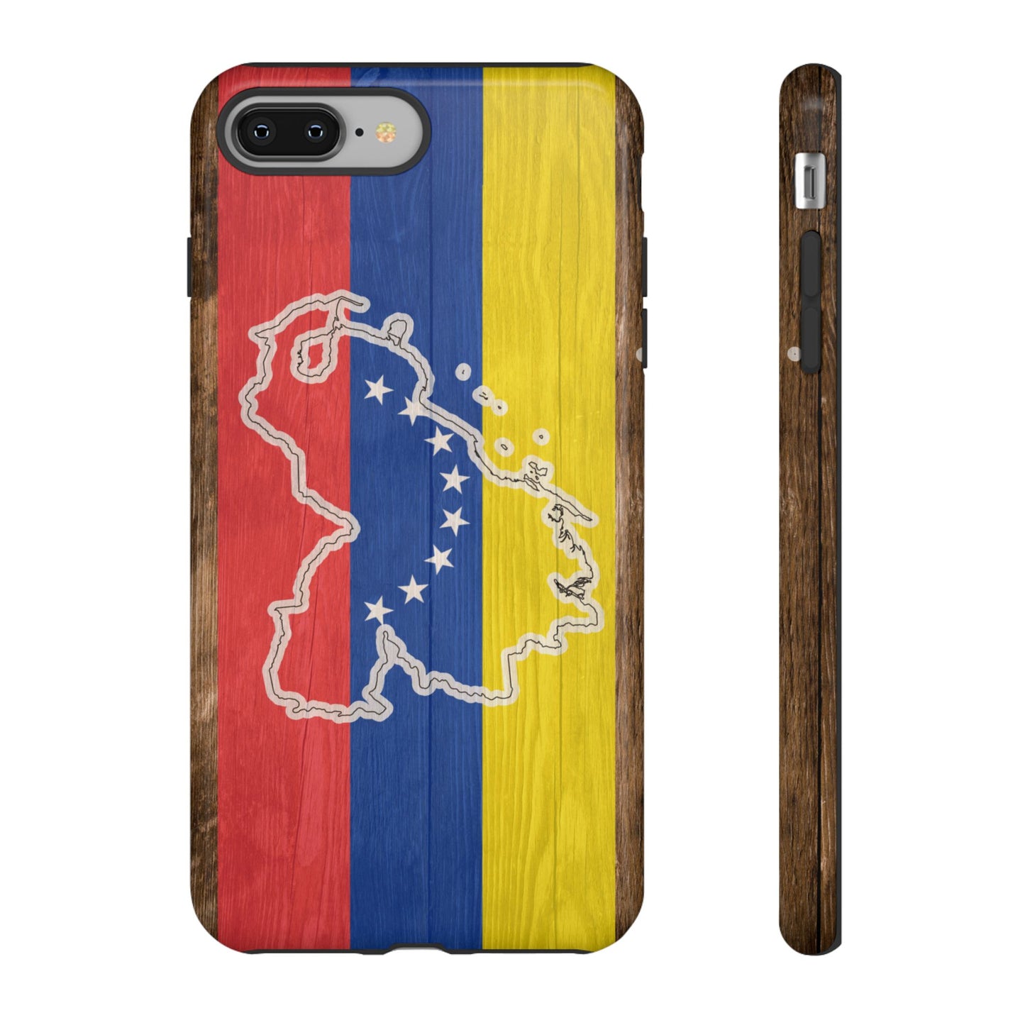 Venezuela Flag Phone Map Case Protective Tough Cover Flag of Venezuela Samsung Venezuelan Pride Hard Plastic Back Venezuela Map Cover