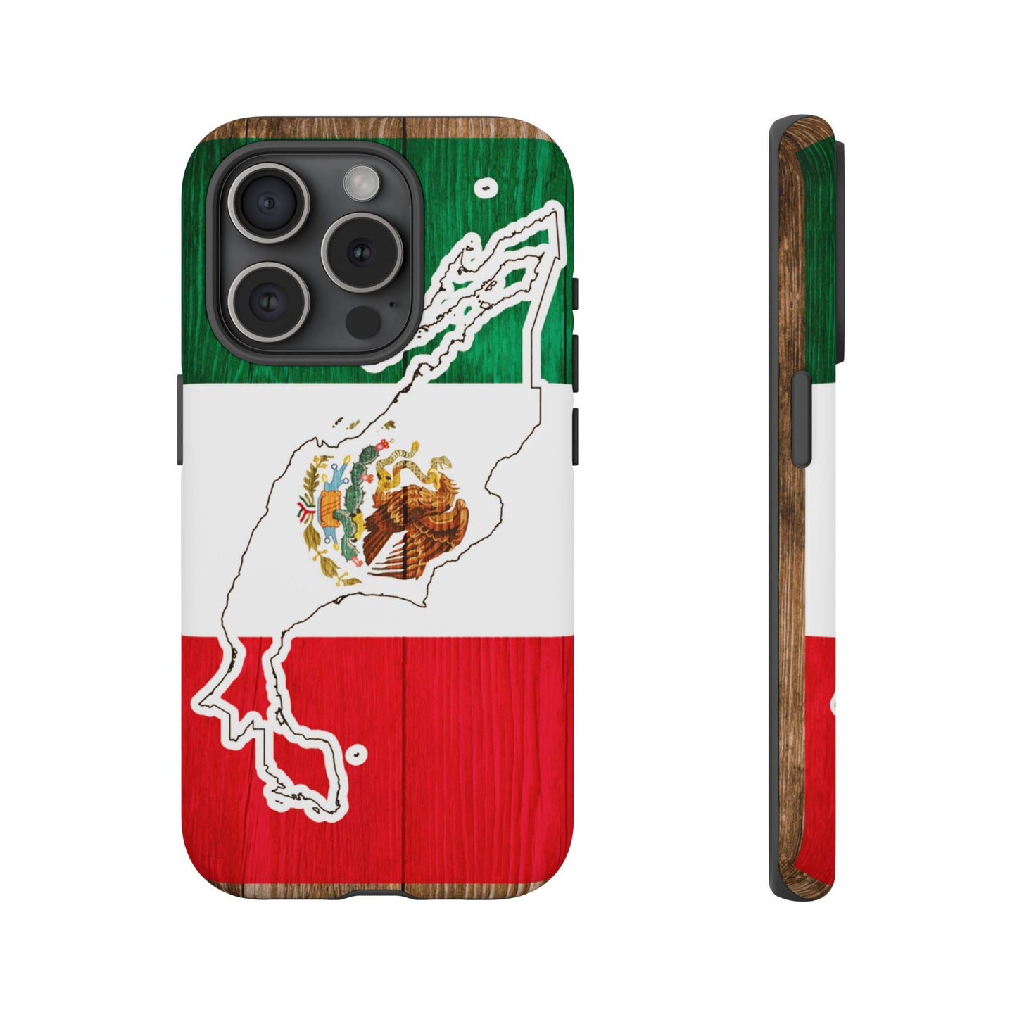 Phone Case, Mexican Flag Tough Case, Patriotic Mexico Phone Cover, Rugged Phone Protector, National Flag Phone Sleeve, Cinco de Mayo Gift