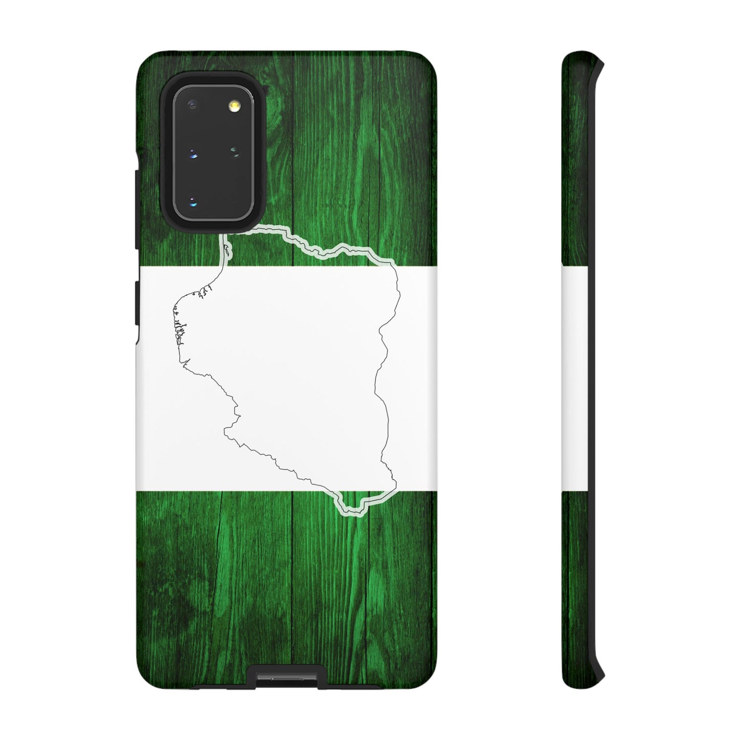 Nigeria Flag Phone Case, African Nation Protective Cover, Nigeria Pride Accessory, Tough Phone Case for Patriots, Nigerian Flag Mobile Case