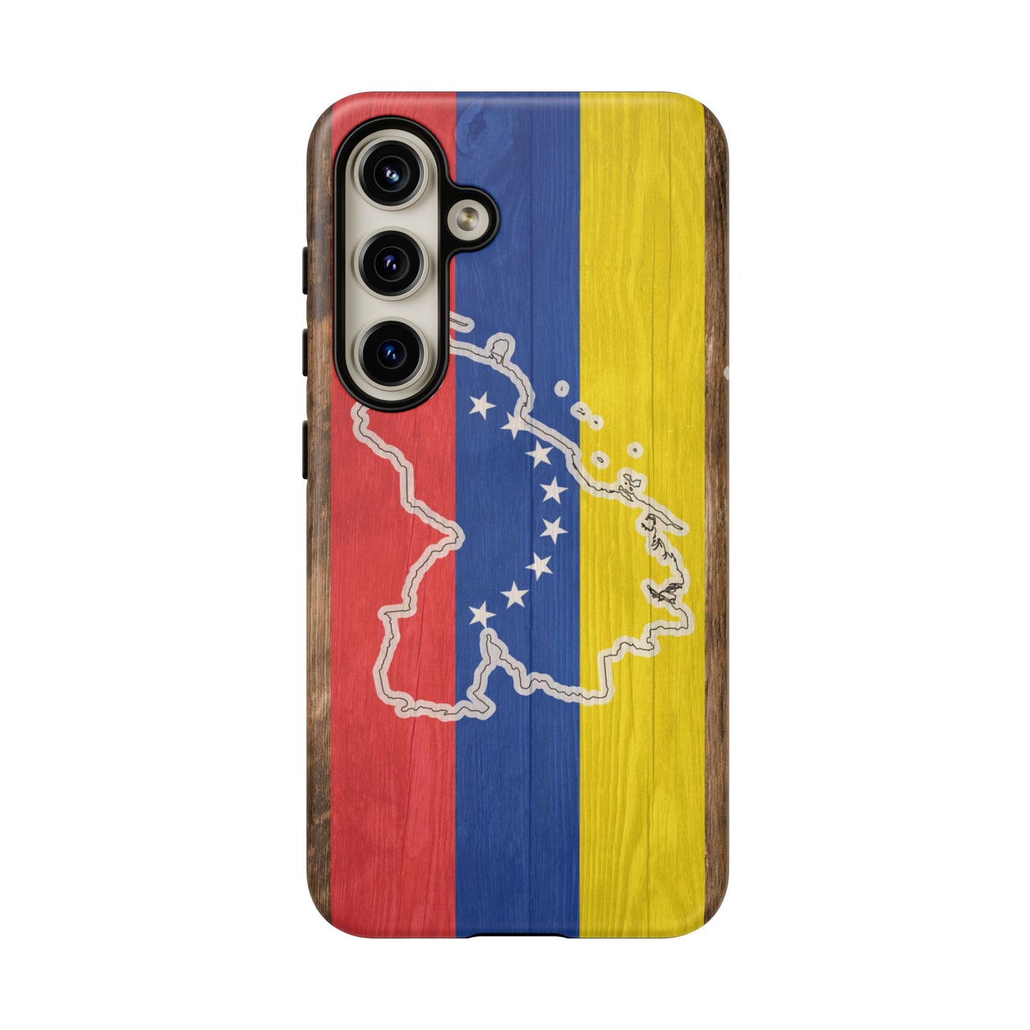 Venezuela Flag Phone Map Case Protective Tough Cover Flag of Venezuela Samsung Venezuelan Pride Hard Plastic Back Venezuela Map Cover