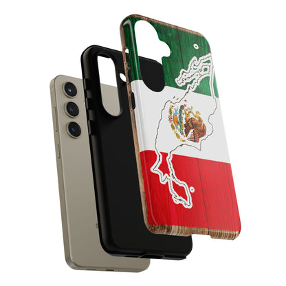 Phone Case, Mexican Flag Tough Case, Patriotic Mexico Phone Cover, Rugged Phone Protector, National Flag Phone Sleeve, Cinco de Mayo Gift