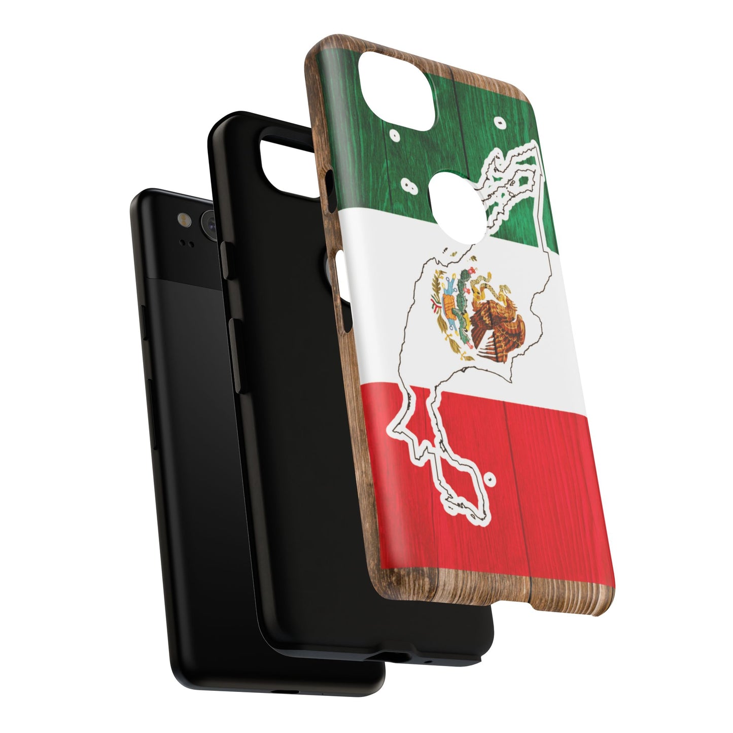 Phone Case, Mexican Flag Tough Case, Patriotic Mexico Phone Cover, Rugged Phone Protector, National Flag Phone Sleeve, Cinco de Mayo Gift