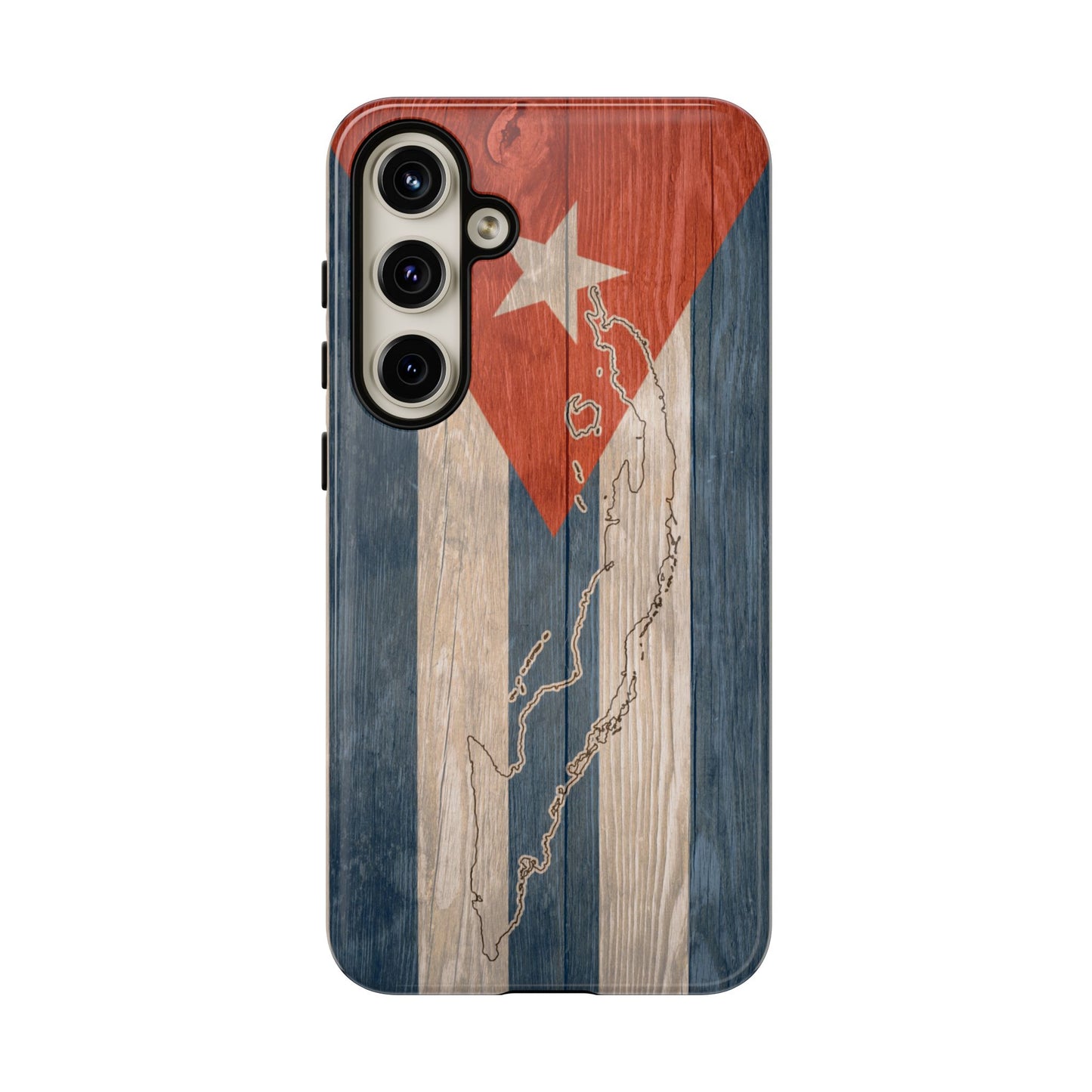 Phone Case Cuban Flag iPhone Case Protective Tough Cover Flag of Cuba Samsung Galaxy Cuban Pride Huawei P40 Lite Hard Plastic Back