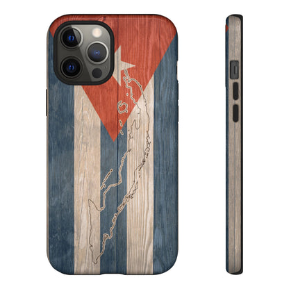 Phone Case Cuban Flag iPhone Case Protective Tough Cover Flag of Cuba Samsung Galaxy Cuban Pride Huawei P40 Lite Hard Plastic Back