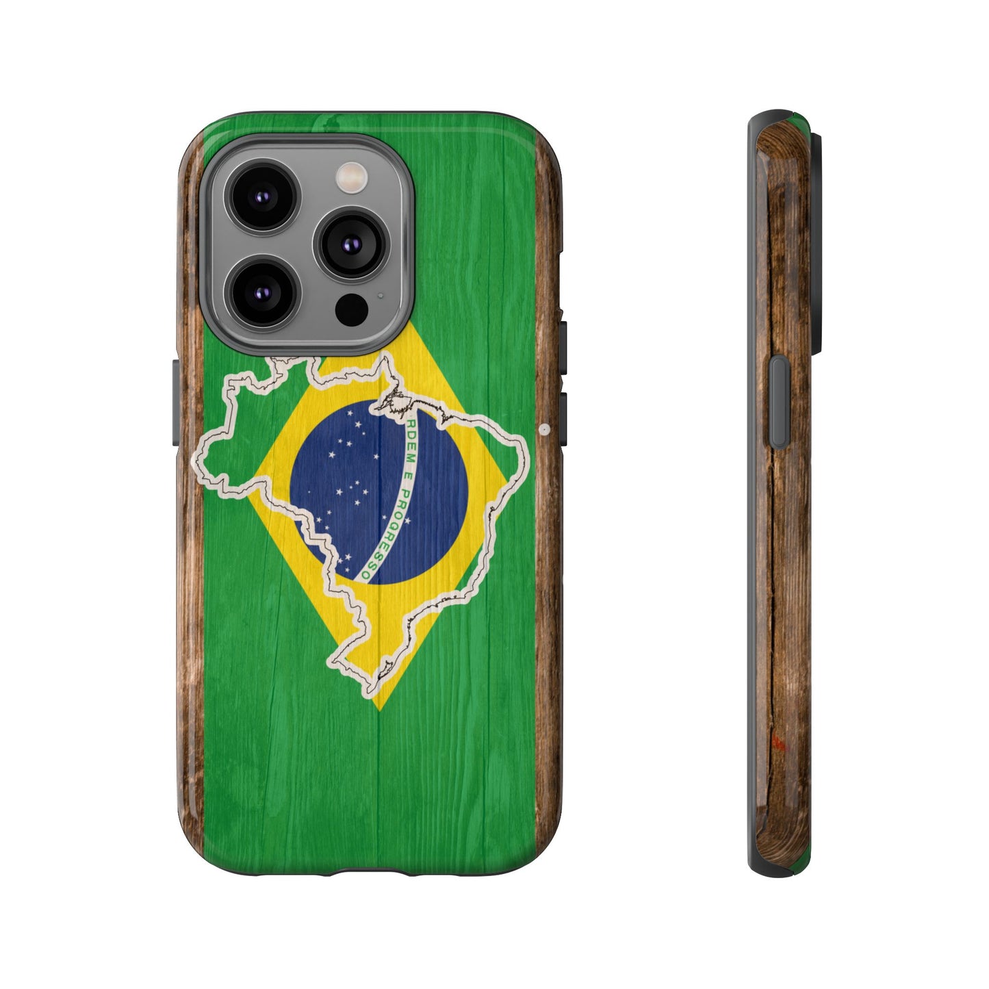 Brazil Flag Phone Map Case Protective Tough Cover Flag of Brazil Samsung Brazilian Pride Hard Plastic Back Brazil Flag Cover
