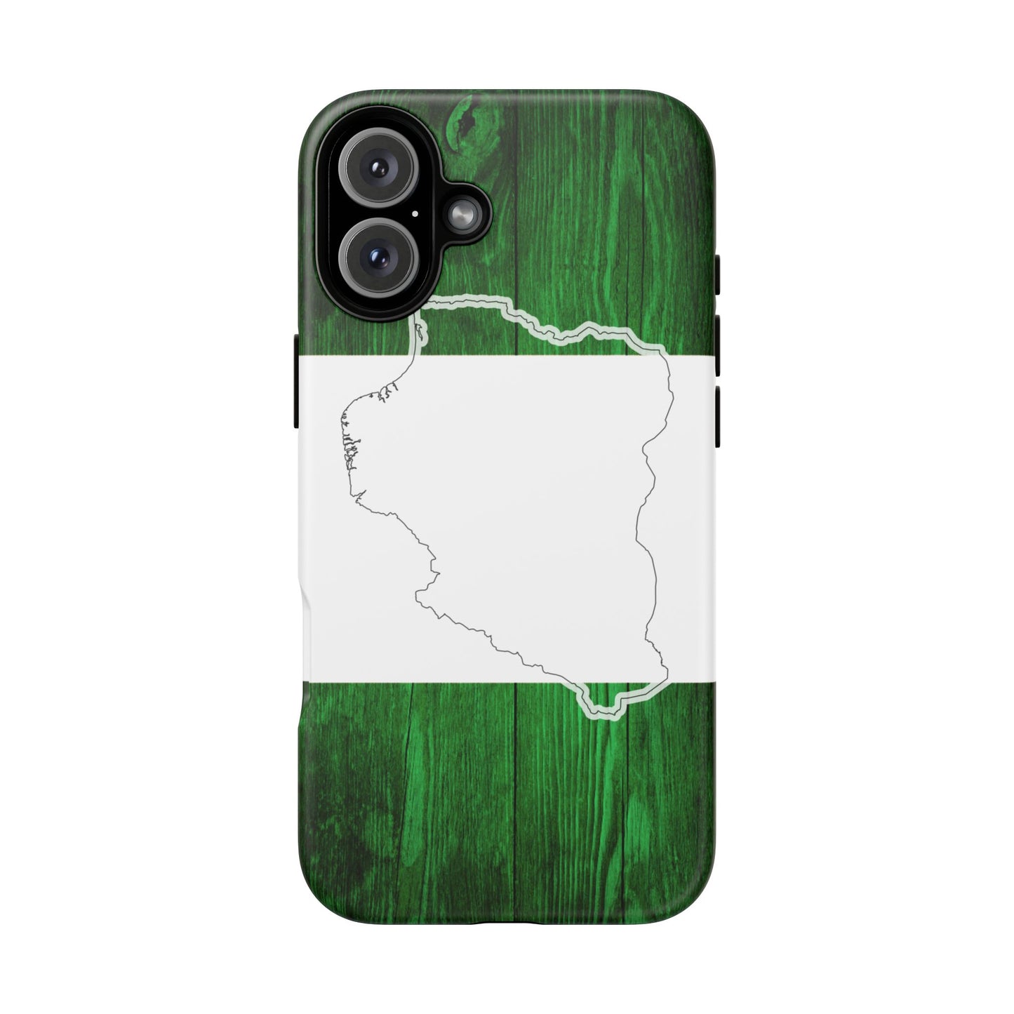 Nigeria Flag Phone Case, African Nation Protective Cover, Nigeria Pride Accessory, Tough Phone Case for Patriots, Nigerian Flag Mobile Case