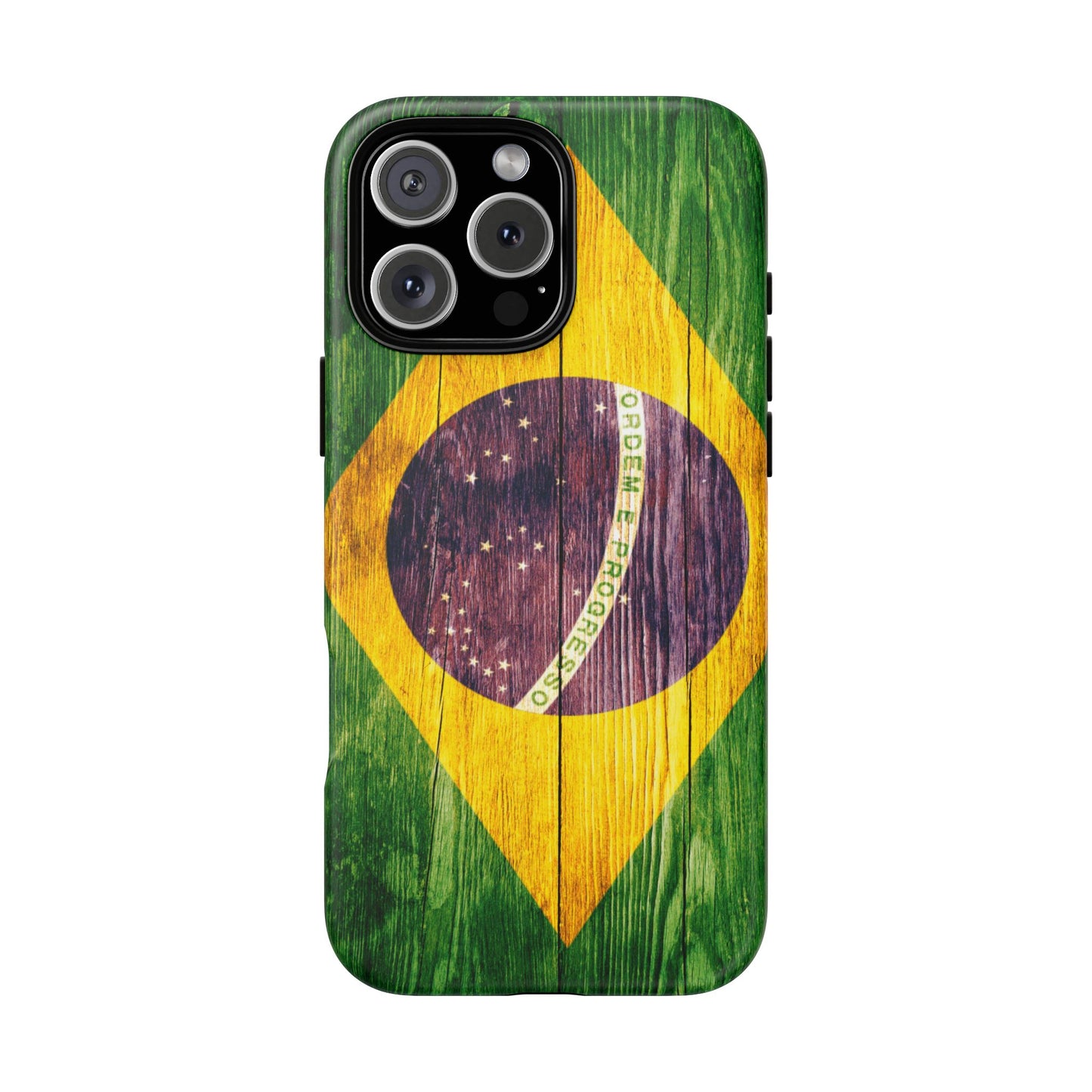 Brazil Phone Case Protective Tough Cover Flag of Brazil Samsung Brazilian Pride Hard Plastic Back Brazil Flag Cover IPhone Souvenir Gift Protective Case