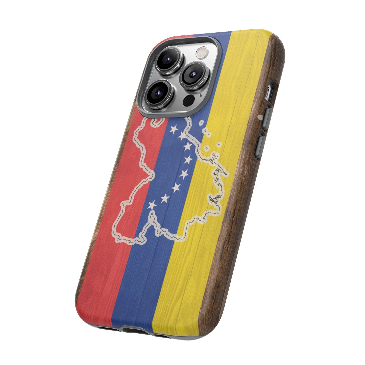 Venezuela Flag Phone Map Case Protective Tough Cover Flag of Venezuela Samsung Venezuelan Pride Hard Plastic Back Venezuela Map Cover