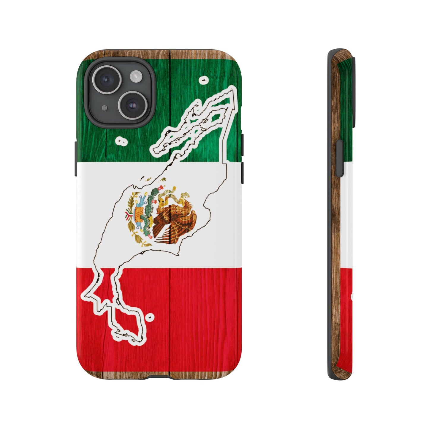 Phone Case, Mexican Flag Tough Case, Patriotic Mexico Phone Cover, Rugged Phone Protector, National Flag Phone Sleeve, Cinco de Mayo Gift