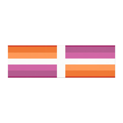 Lesbian Pride Car magnet LGBTQ+ Rainbow Decor Empowerment Poster for Car Inclusivity Gift Idea Gay Pride Outdoor Decor