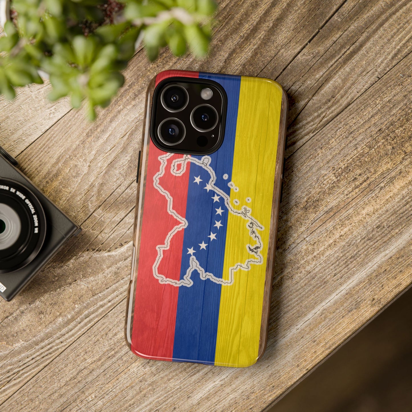 Venezuela Flag Phone Map Case Protective Tough Cover Flag of Venezuela Samsung Venezuelan Pride Hard Plastic Back Venezuela Map Cover