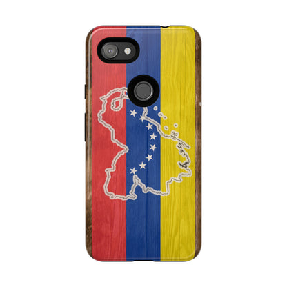 Venezuela Flag Phone Map Case Protective Tough Cover Flag of Venezuela Samsung Venezuelan Pride Hard Plastic Back Venezuela Map Cover