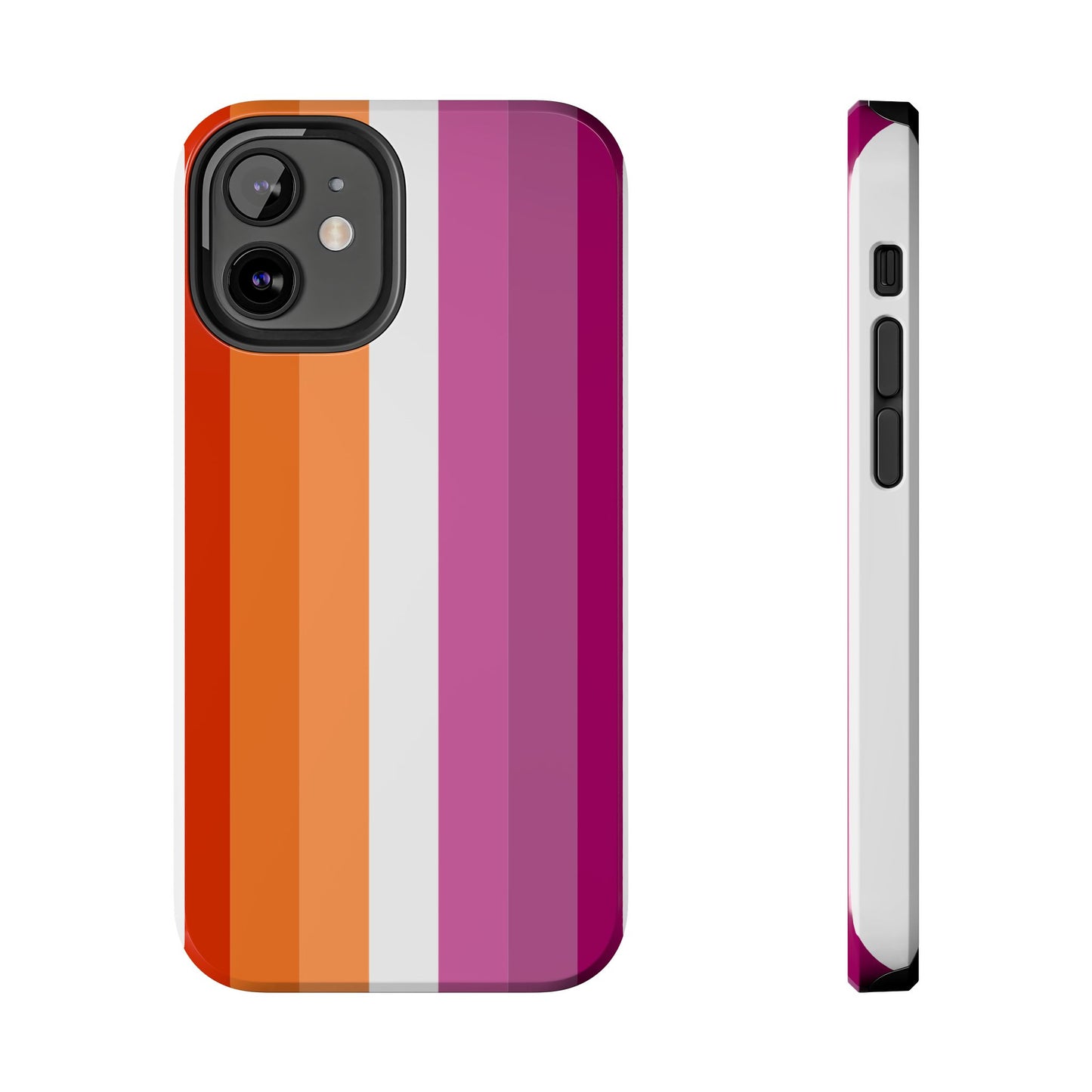 Lesbian Flag tough Impact-Resistant Phone Case