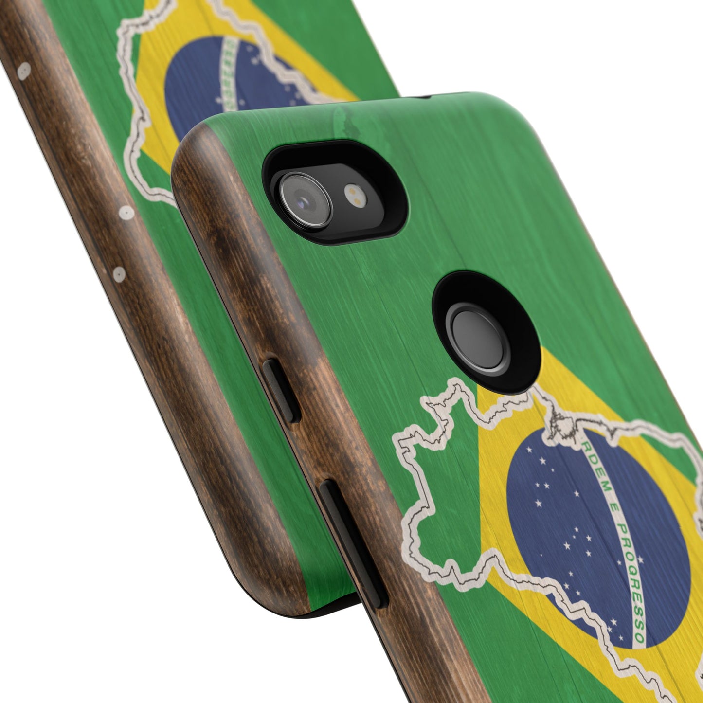 Brazil Flag Phone Map Case Protective Tough Cover Flag of Brazil Samsung Brazilian Pride Hard Plastic Back Brazil Flag Cover