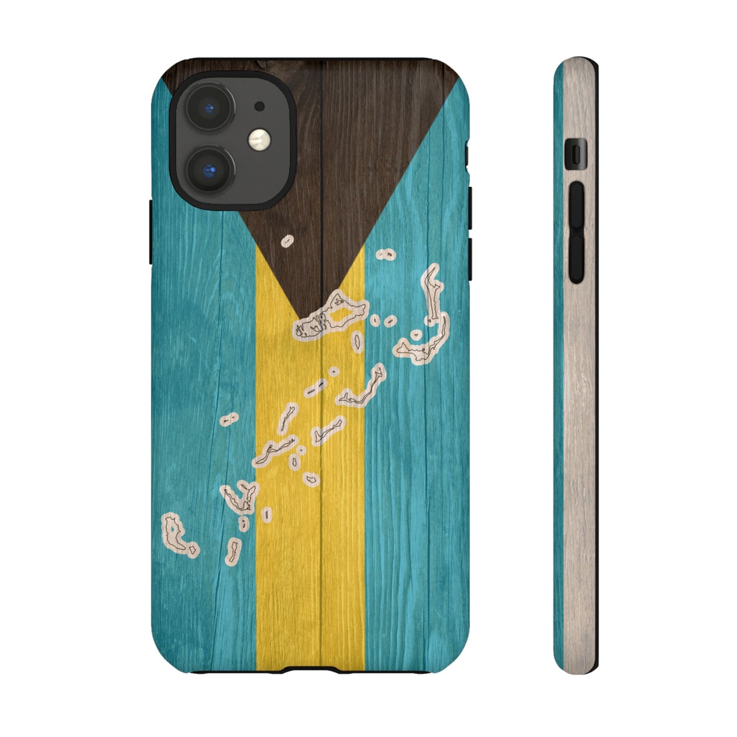 Bahamas Flag Phone Map Case Protective Tough Cover Flag of Bahamas Samsung Bahamian Pride Hard Plastic Back Bahamas Flag Cover