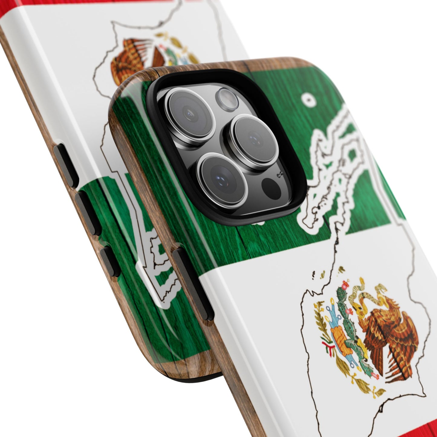 Phone Case, Mexican Flag Tough Case, Patriotic Mexico Phone Cover, Rugged Phone Protector, National Flag Phone Sleeve, Cinco de Mayo Gift