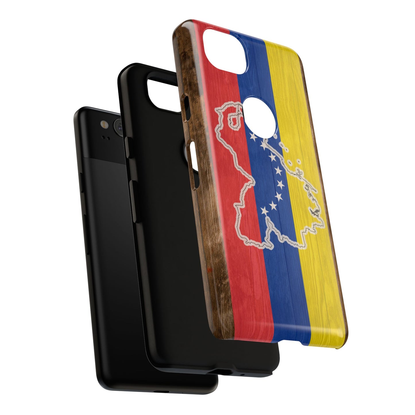 Venezuela Flag Phone Map Case Protective Tough Cover Flag of Venezuela Samsung Venezuelan Pride Hard Plastic Back Venezuela Map Cover