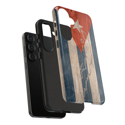 Phone Case Cuban Flag iPhone Case Protective Tough Cover Flag of Cuba Samsung Galaxy Cuban Pride Huawei P40 Lite Hard Plastic Back